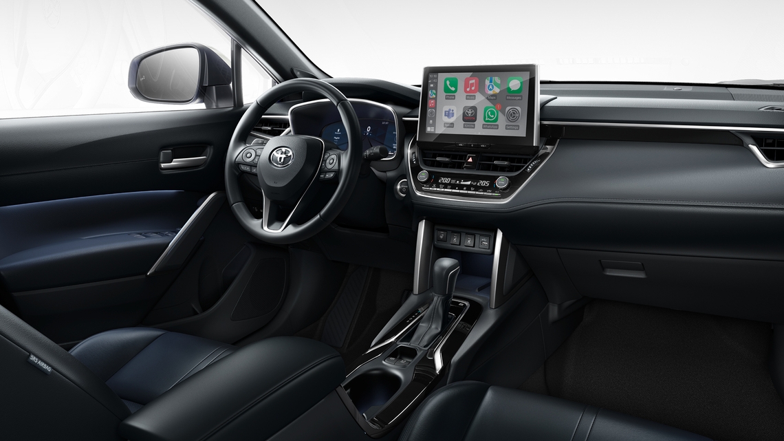 Toyota-Corolla-Cross-interieur-dashboard-multimedia